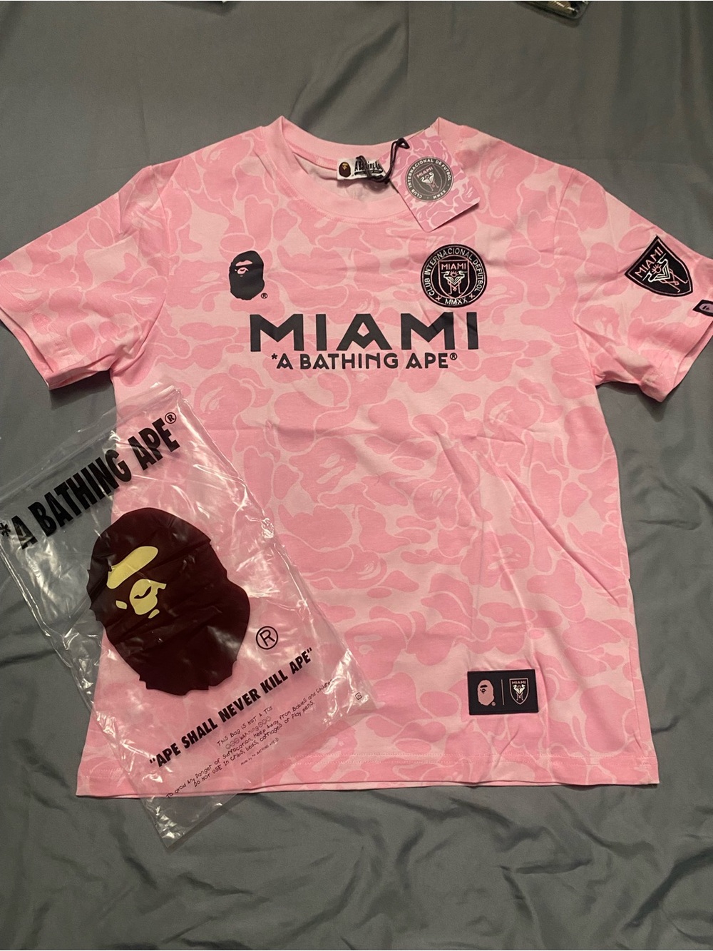 Bape Miami Pink Camo T-Shirt